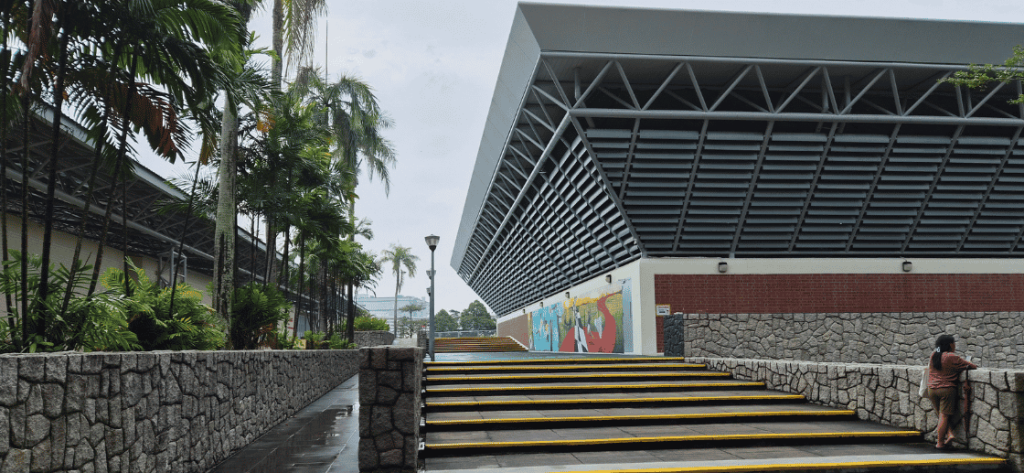 clementi swimming complex walkway