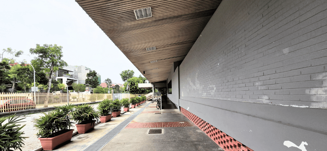 Katong Swimming Complex Walkway - Katong Swimming Complex