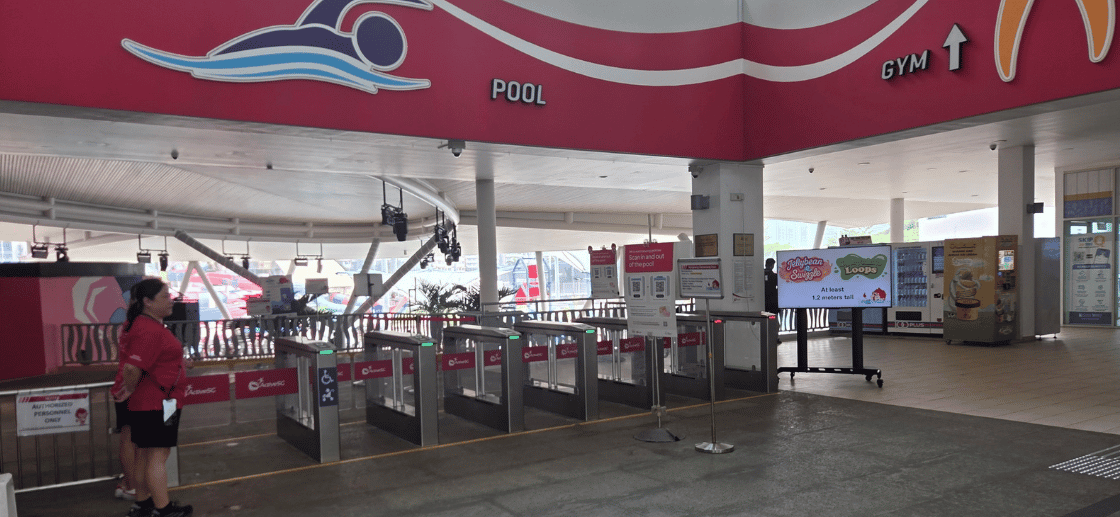Entrance - Sengkang Swimming Complex